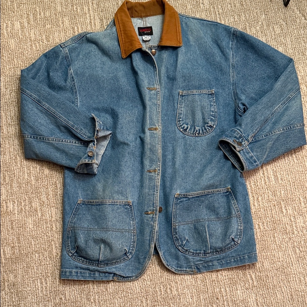 Sunbelt Women's Chore Coat Jacket Size L Vintage 90's